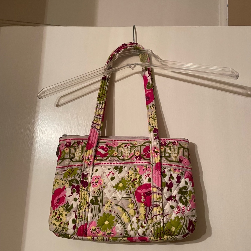 2010 Vera Bradley Mini Mandy Make Me Blush Bag